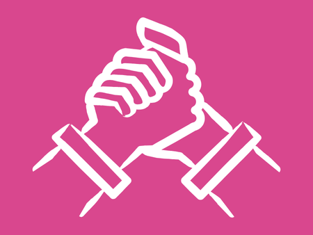Icon für die Leitlinie "Zusammenhalt"
