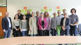 Die Projektgruppe um Personalentwicklerin Katja Schöpp